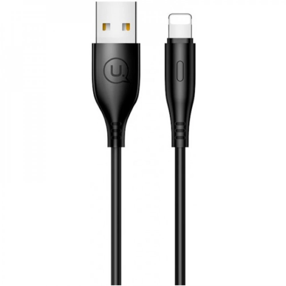 Кабель Apple Lightning Usams SJ-266, 1m, Black