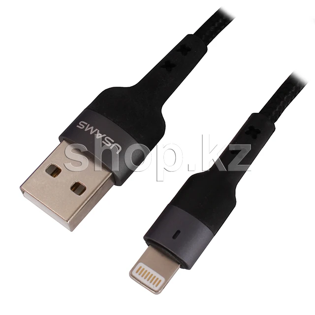 Кабель Apple Lightning Usams SJ-311, 1m, Black