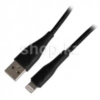 Кабель Apple Lightning Usams SJ-394, 2m, Black