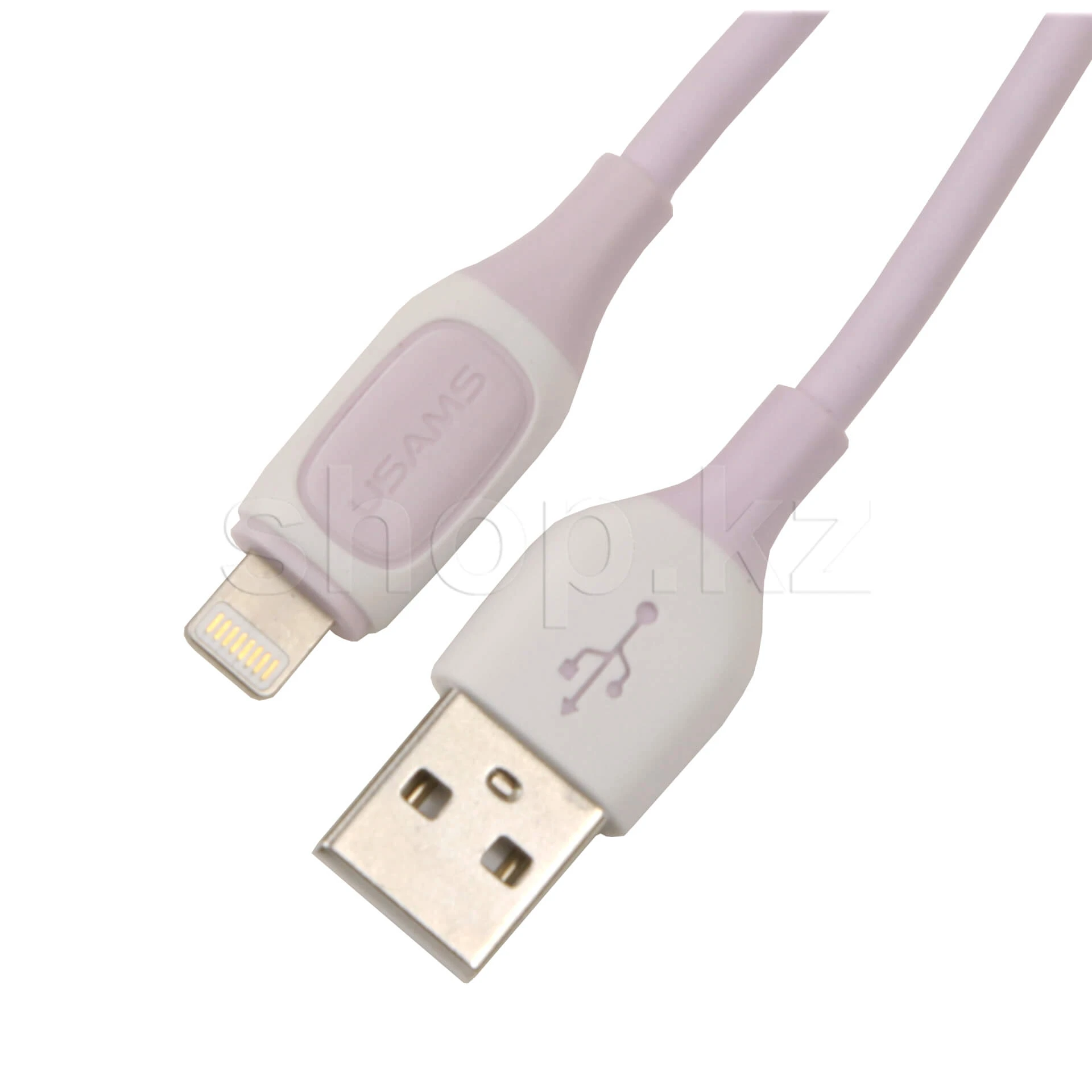 Кабель Apple Lightning Usams US-SJ595, 1m, Purple