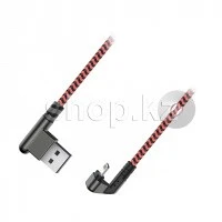 Кабель Apple Lightning USB OLMIO X-Game Neo, Coral
