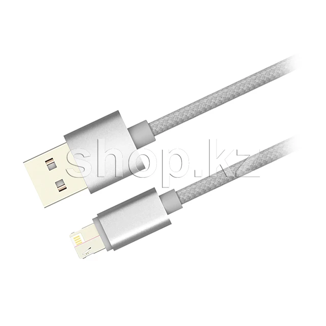 Кабель Micro USB/Lightning OLMIO 5/8 Magic, 1m, Grey
