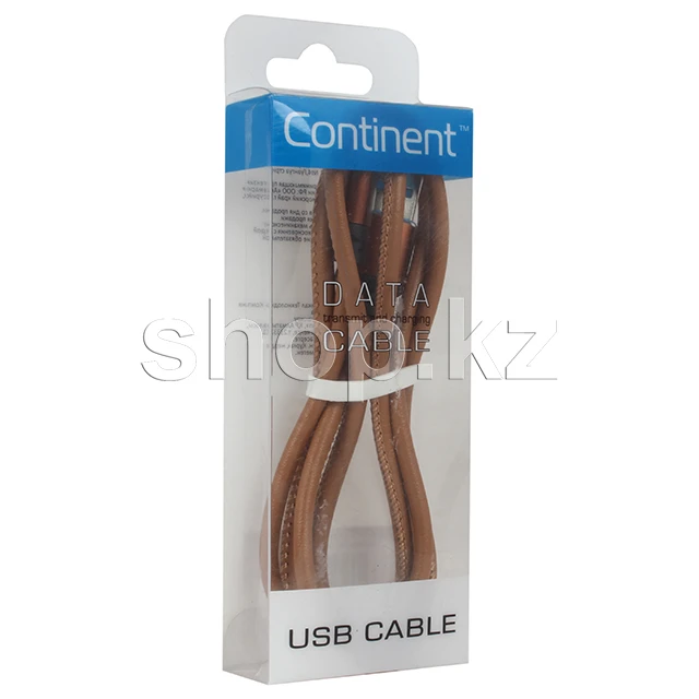 Кабель USB Type-C Continent DCC-3160CF, Brown, 1м, BOX — 2