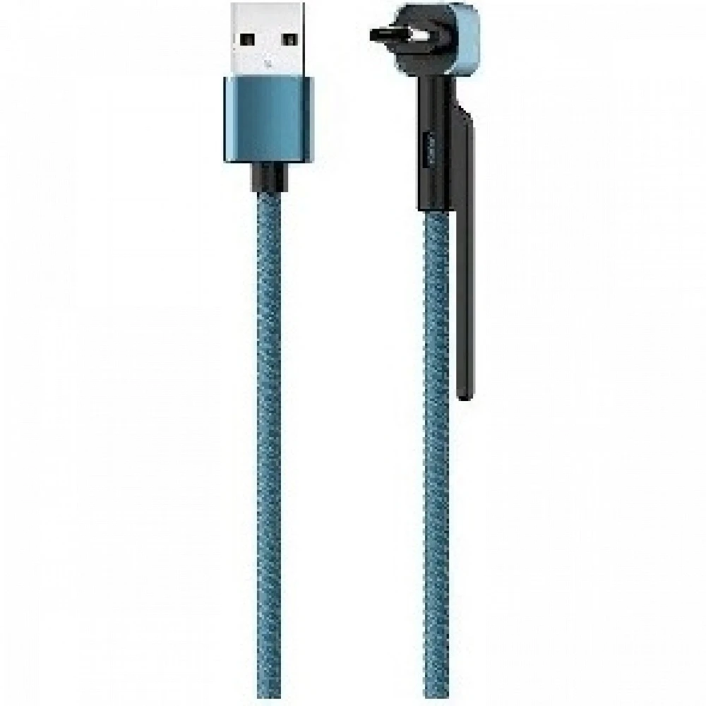 Кабель USB Type-C OLMIO Stand, 1.2m, Blue