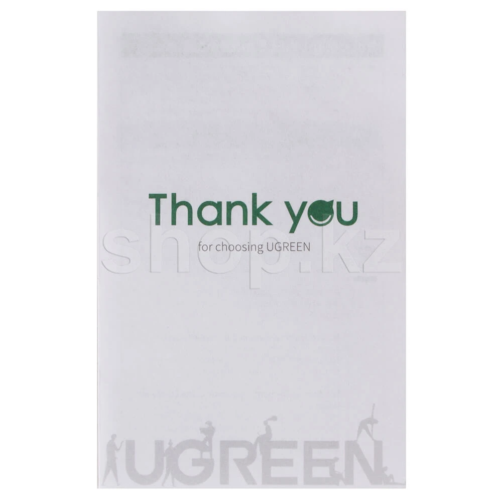 Кабель USB Type-C Ugreen US176, 1m., Black — 2
