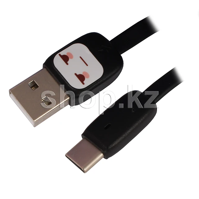 Кабель USB Type-C Usams SJ-232, 1.2m, Black