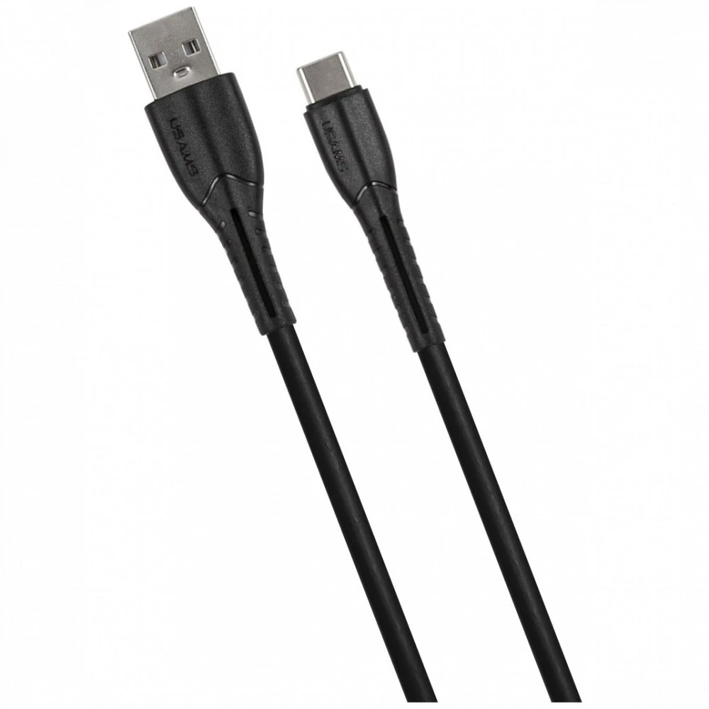 Кабель USB Type-C Usams SJ-366, 1m, Black