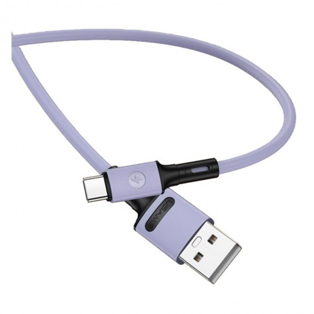 Кабель USB Type-C Usams SJ-436, 1m, Violet