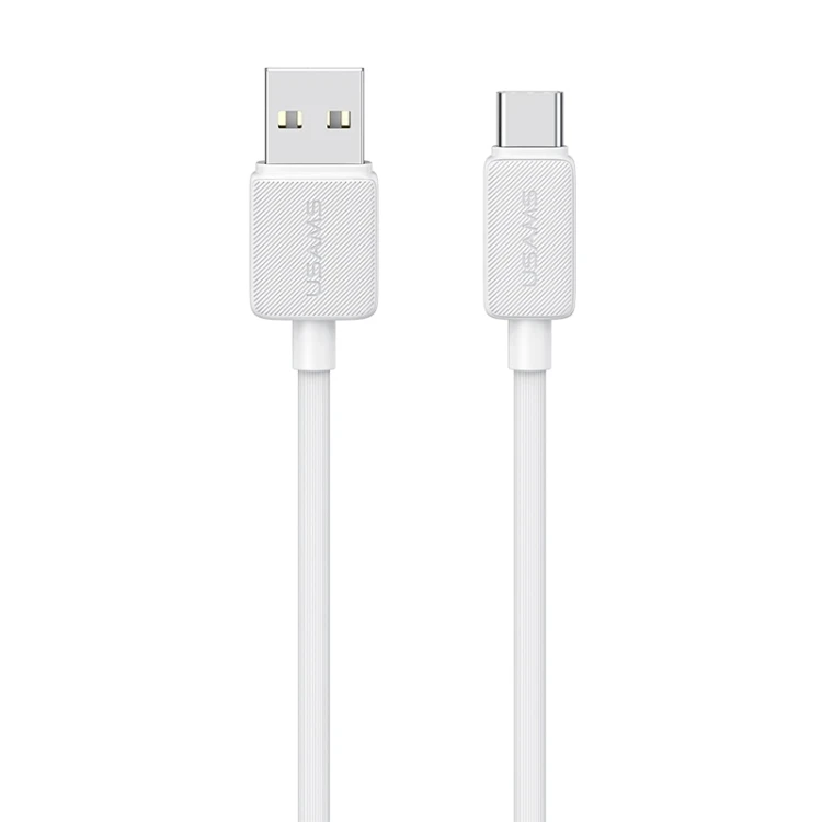 Кабель USB Type-C Usams SJ-688, 1m, White, BOX