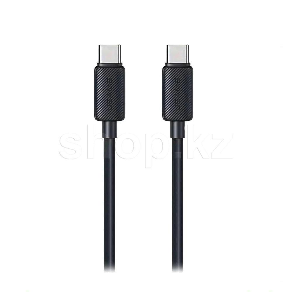 Кабель USB Type-C Usams SJ-696, 2m, Black
