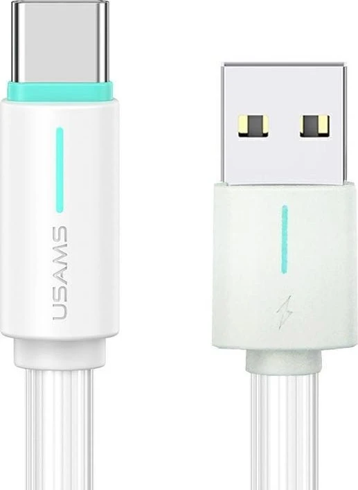 Кабель USB Type-C Usams SJ-732, 1m, White, BOX