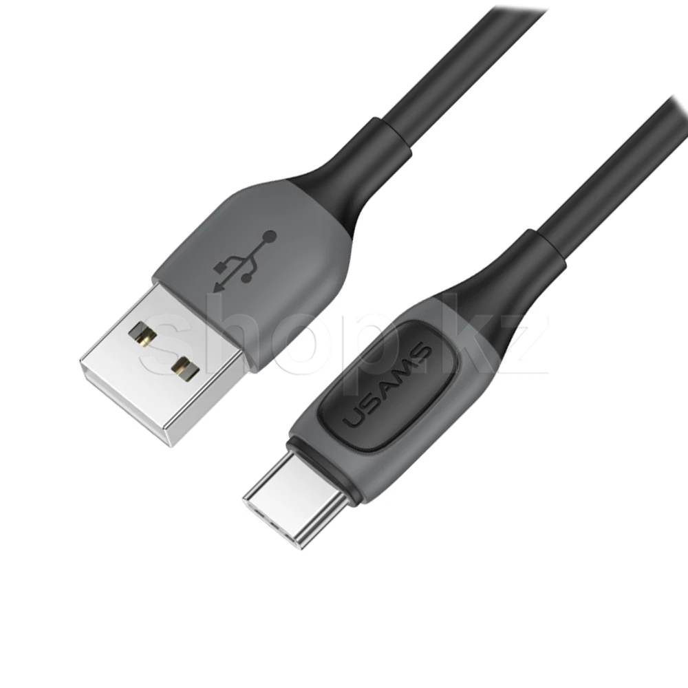 Кабель USB Type-C Usams US-SJ596, 1m, Black