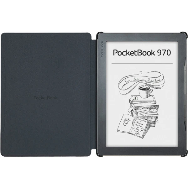Чехол для электронной книги PocketBook 970, Кожзаменитель(полиуретан), Black — 3