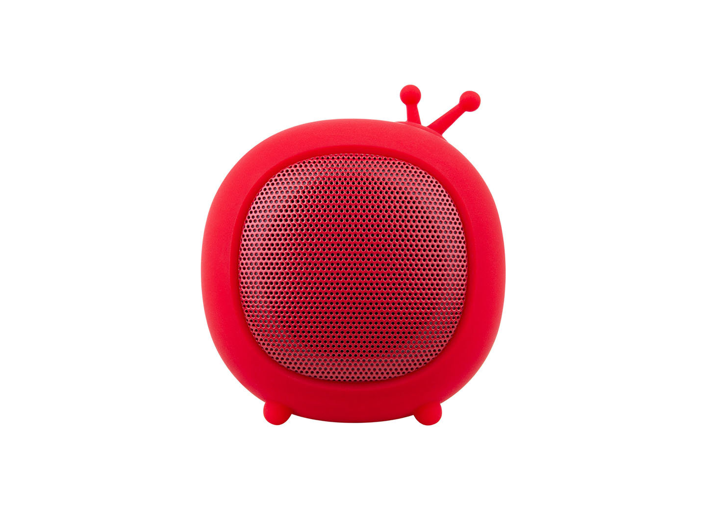 Колонки Rombica MySound Telly, Red, 3Вт, 100Hz-20kHz, BT, MicroSD, micro USB