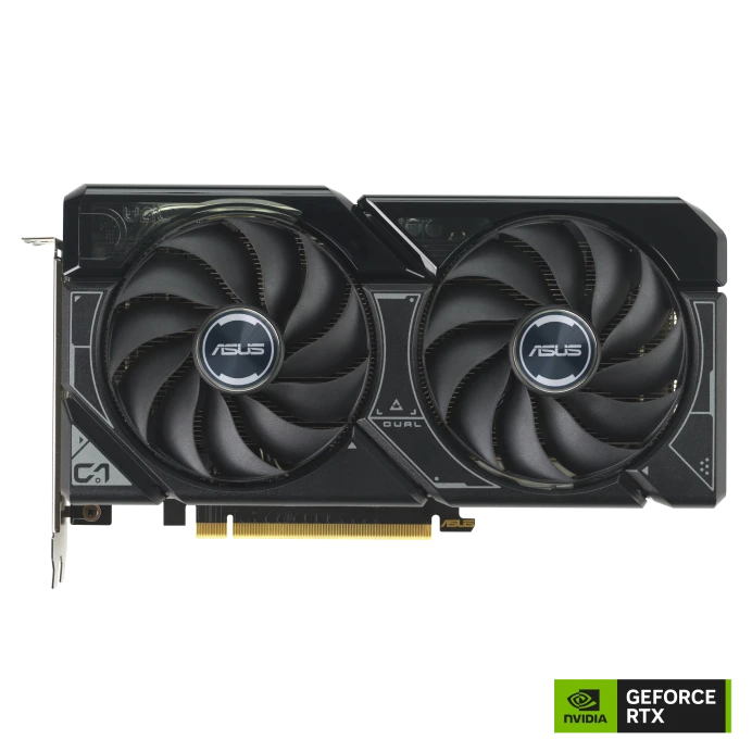 Видеокарта GF RTX4060Ti, Asus Dual OC SSD, 2595MHz/18000MHz, 128bit, 8GB GDDR6, HDMI, 3xDP