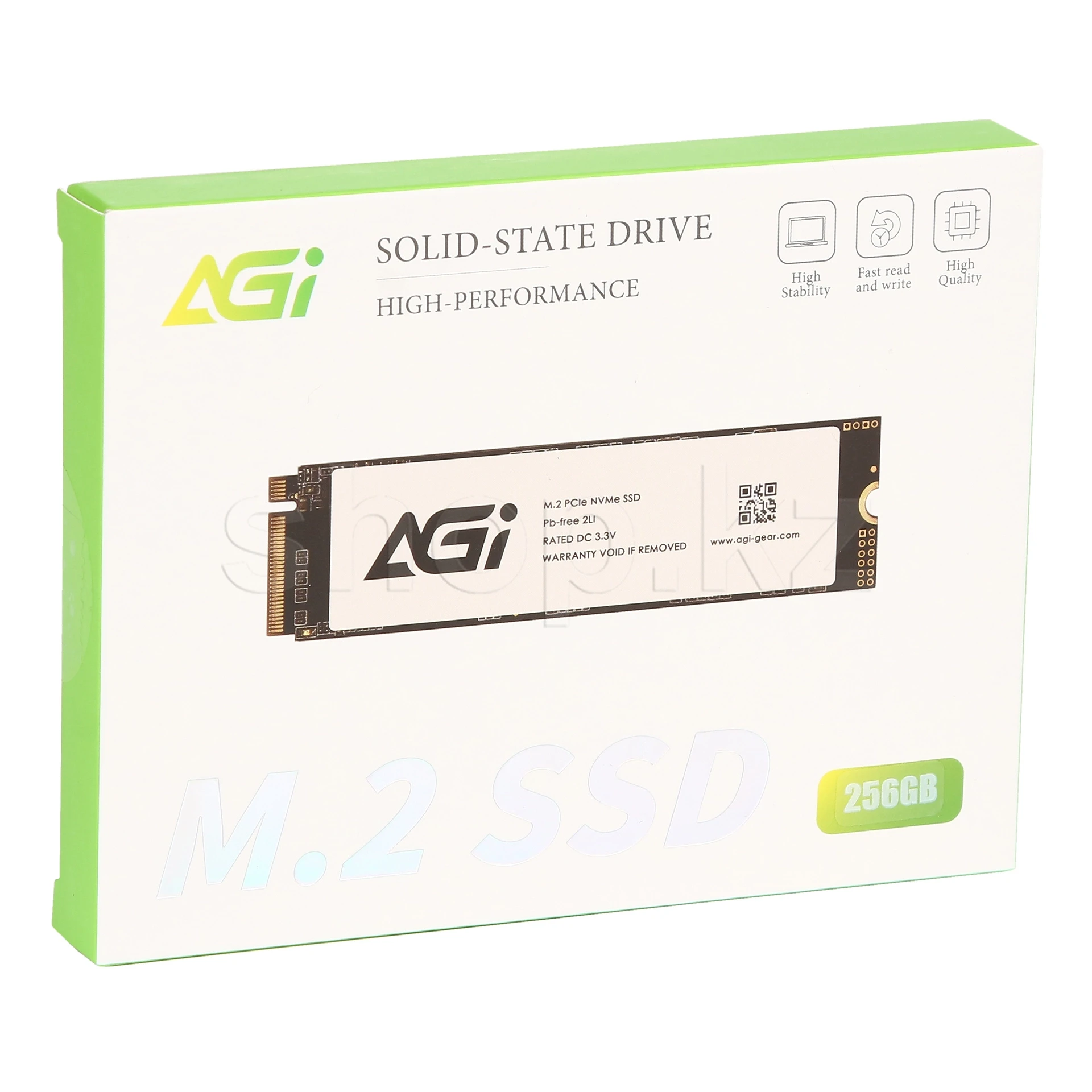 SSD 256GB AGI AI198R, М.2, read 1950 MB/s, write 1200 MB/s, PCIe 3.0, TLC — 4