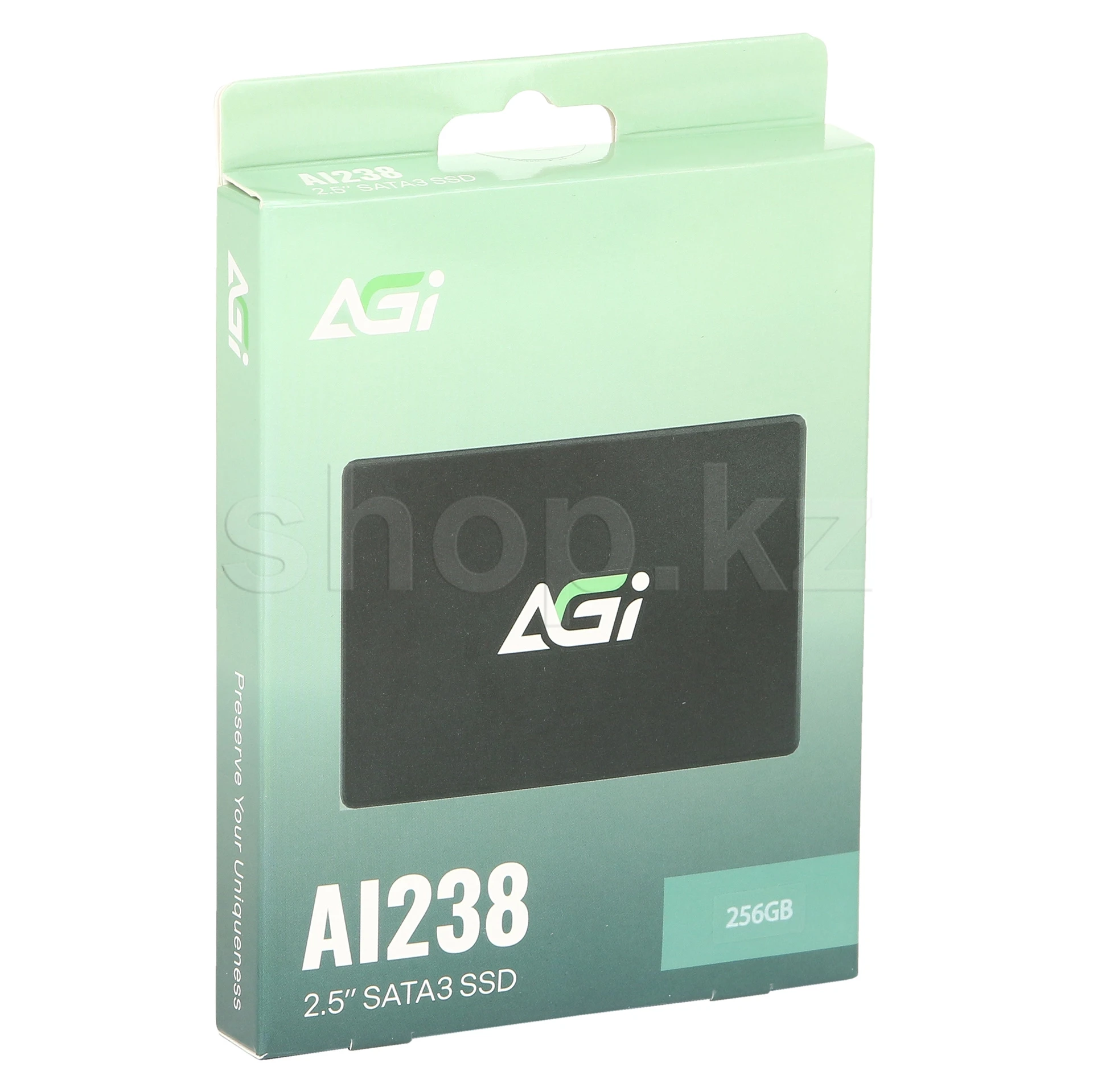 SSD накопитель SSD 256GB AGI AI238, 2,5", read 530 MB/s, write 510 MB/s, SATA III, SLC — 4