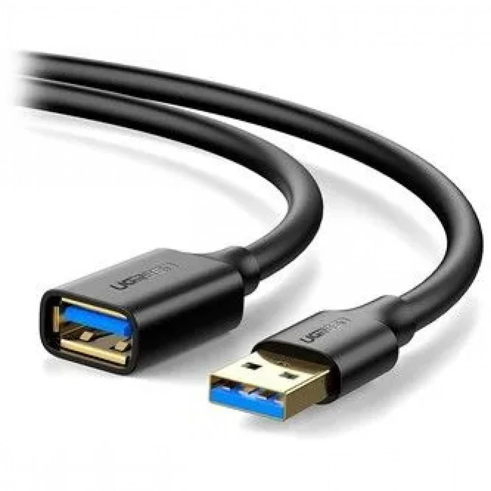 Кабель USB 3.0 Type A-A удлинительный Ugreen 30126, 1.5m, OEM