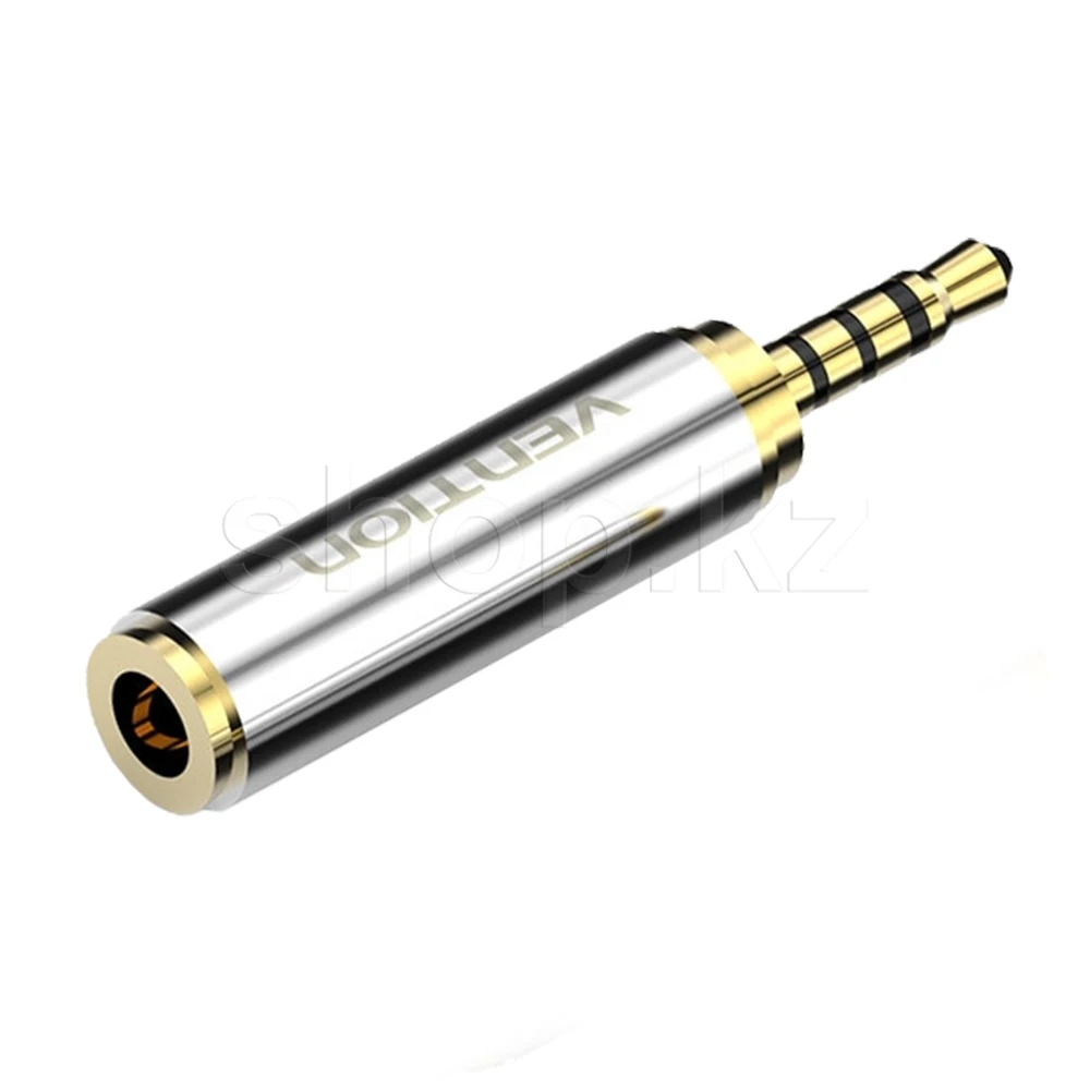 Переходник 2.5mm Audio - 3.5mm Audio, Vention VAB-S02, OEM — 2