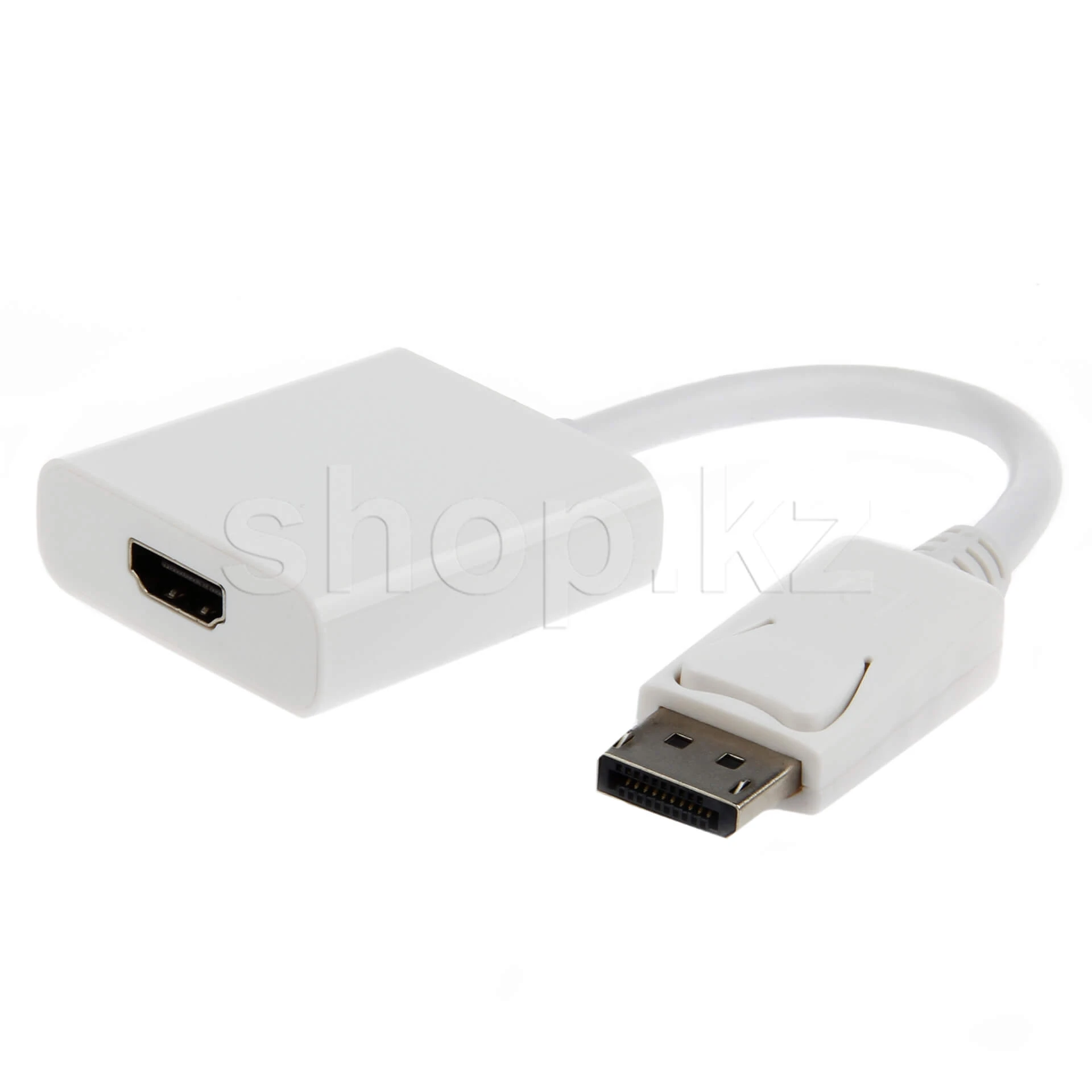 Переходник DisplayPort - HDMI Cablexpert A-DPM-HDMIF-002-W, 0.1m, male-female, White, OEM