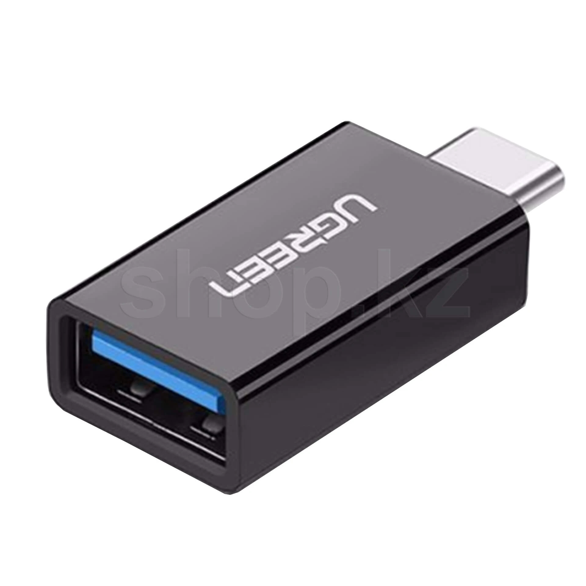 Переходник USB Type-C - USB 3.0 Ugreen US173, Black, OEM