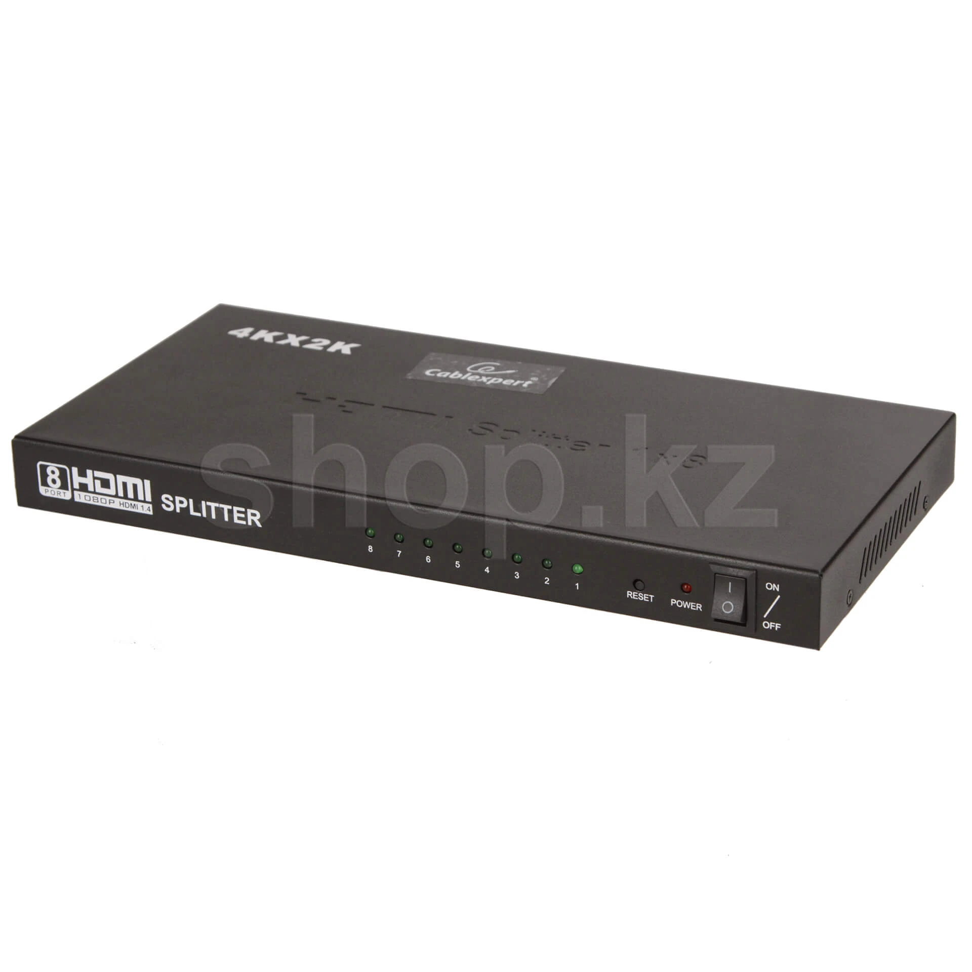 Разветвитель HDMI Cablexpert DSP-8PH4-03, 1х8 Splitter, 4K 30Hz, HDCP v.1.4