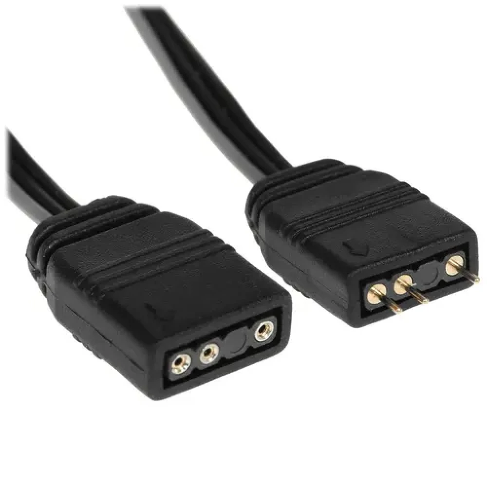 Разветвитель ID-Cooling FS-04 ARGB, 5V, 1x3-pin female, 4x3-pin male