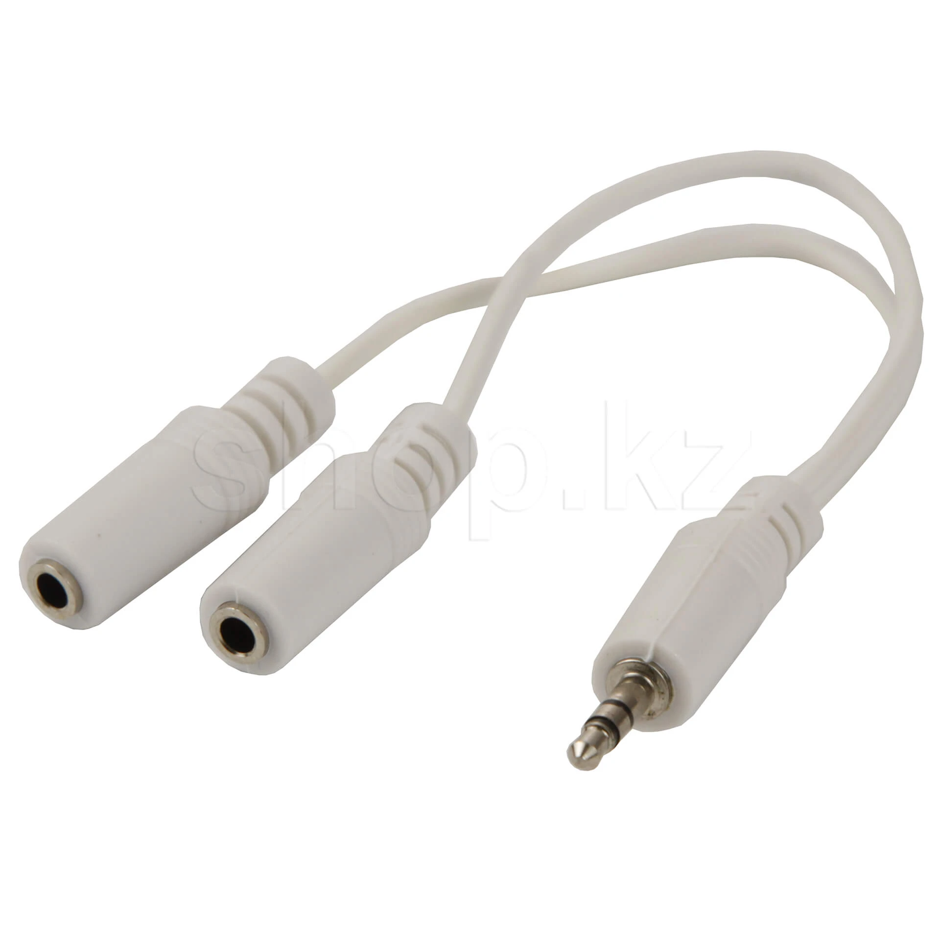 Разветвитель аудио Cablexpert CCA-415W, 0.1m, White, OEM