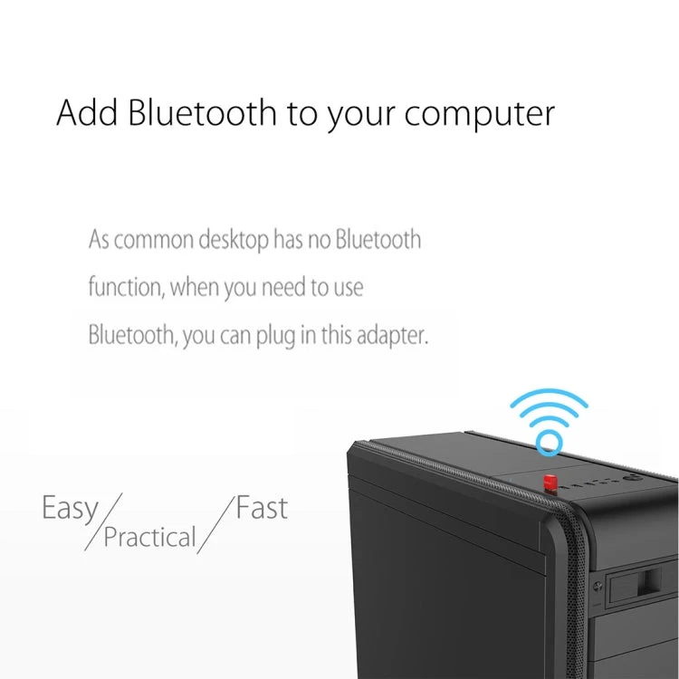 Адаптер USB Bluetooth Orico BTA-403-RD, BT 4.0, Red — 3