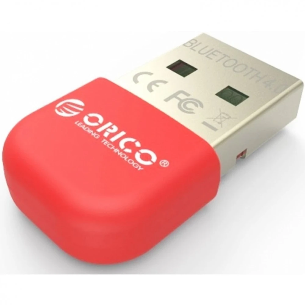 Адаптер USB Bluetooth Orico BTA-403-RD, BT 4.0, Red — 4