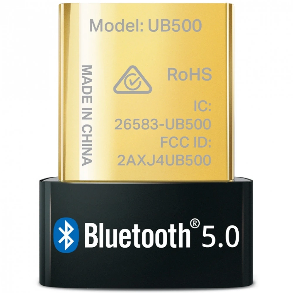 Адаптер USB Bluetooth TP-Link UB500, BT 5.0, Black — 4
