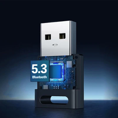 Адаптер USB Bluetooth Ugreen CM591, 2.4GHz, 20m, Black — 2