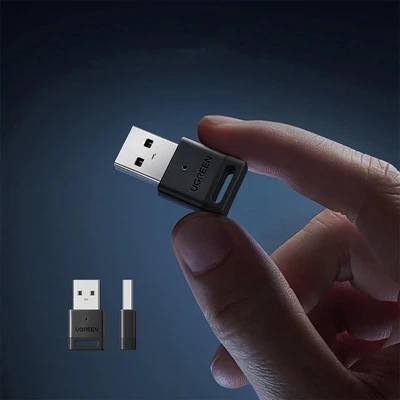 Адаптер USB Bluetooth Ugreen CM591, 2.4GHz, 20m, Black — 3