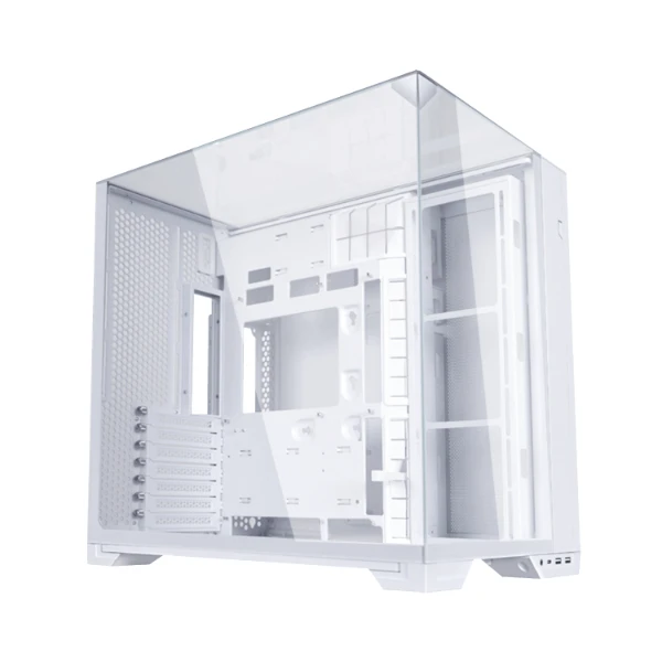 Корпус Lian Li O11 Vision Compact, Midi Tower, E-ATX, m-ATX, White, 2x3.5"/2x2.5", 2xUSB3.0, USB-C
