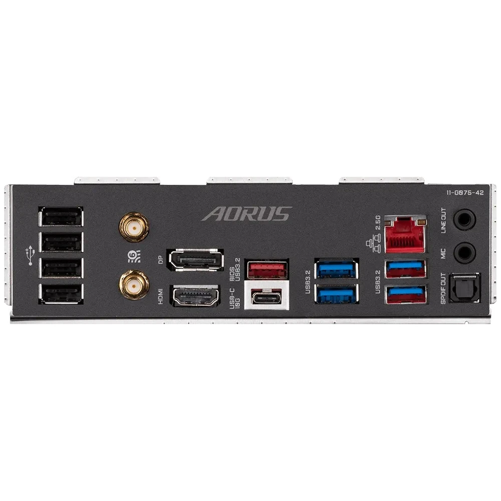 Матплата Gigabyte B760 Aorus Elite AX, iB760, S1700, ATX,4DDR-5,3xPCI-Ex16,4SATA,3xM.2,HDMI,DP,17USB — 4