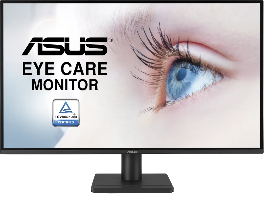 Монитор 27" Asus VA27AQ, Black, IPS, 2560x1440@75Hz, 350кд/м2, 3000:1, 4ms, HDMI, VGA, DP
