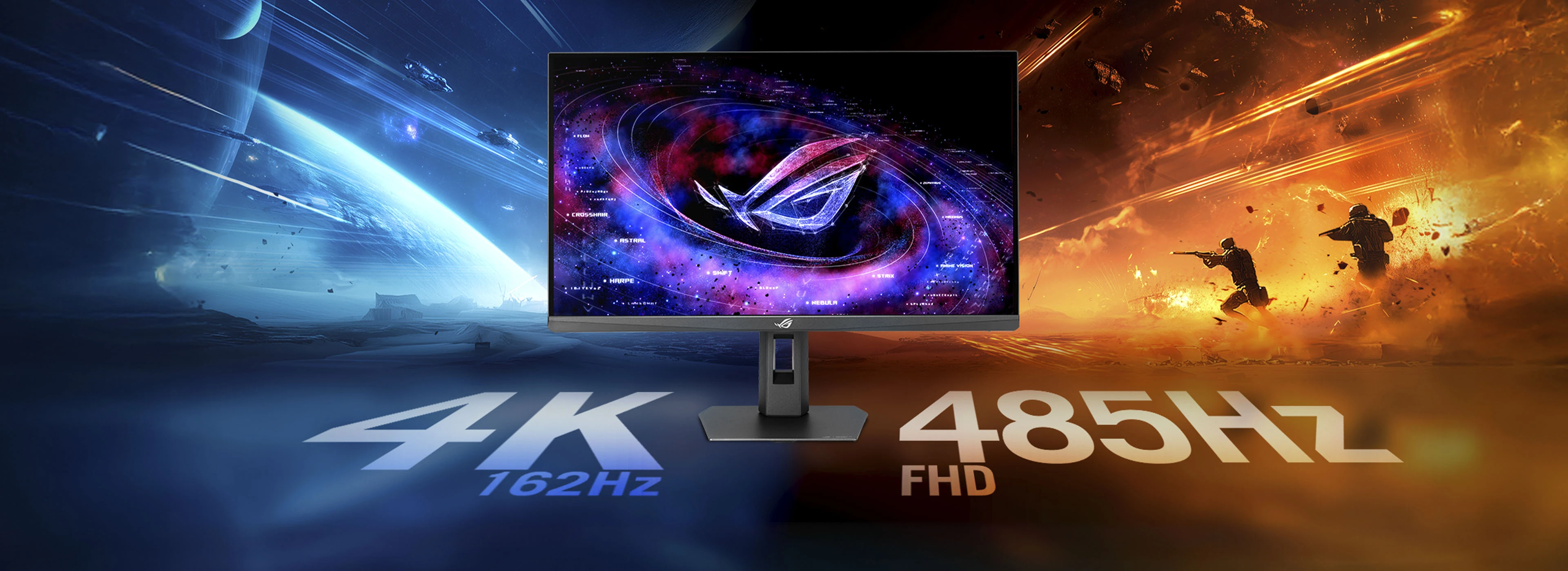 Монитор 27" Asus XG27UCGR, Black, IPS, 3840x2160@162Hz, 400кд/м2, 1300:1, 0.3ms, USB-C, 3xHDMI, DP