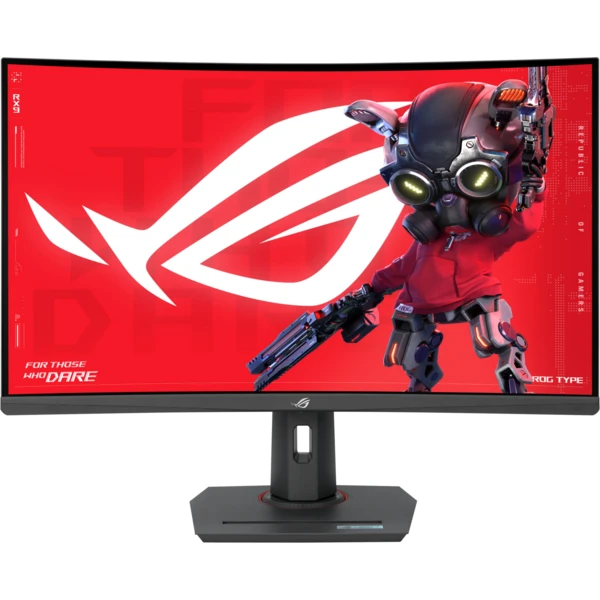 Монитор 31.5" Asus ROG Strix XG32WCMS, Black, Fast VA, 2560x1440@280Hz, 350кд/м2, 4000:1,1ms,HDMI,DP