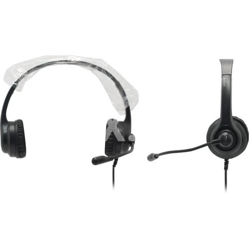 Гарнитура A4Tech HU-8, 20Hz-20kHz, 32 Om, 100dB, mic 100Hz-10kHz, 2m, USB, Black