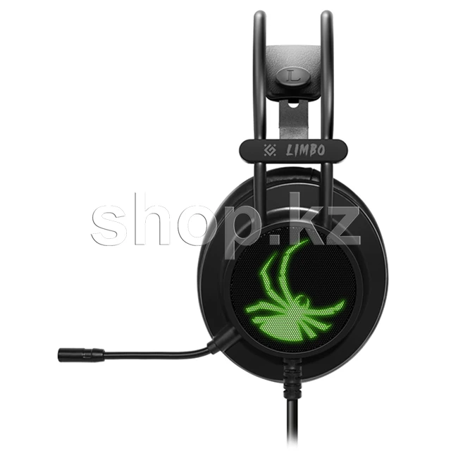 Гарнитура Defender Limbo, 20Hz-20kHz, 32 Om, 125dB, mic 100Hz-16kHz, 2.2 m, Black — 3