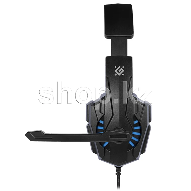 Гарнитура Defender Warhead G-390, 20Hz-20kHz, 32 Om, 105dB, mic 100Hz-16kHz, 1.8 m, Black-Blue — 3