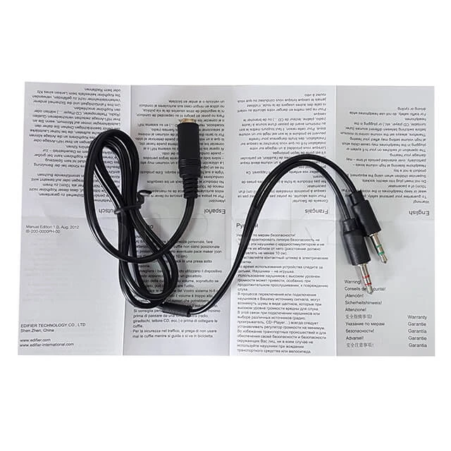 Гарнитура Edifier K550, 20Hz-20kHz, 32 Om, 91dB, 2m, Black — 5