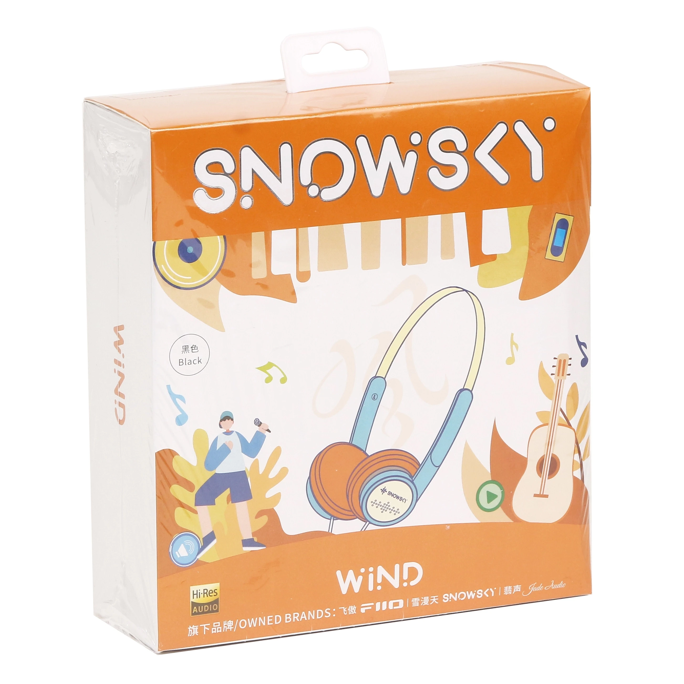 Гарнитура FiiO SnowSky Wind, 20Hz-20kHz, 32Om, 101dB, Pink — 5