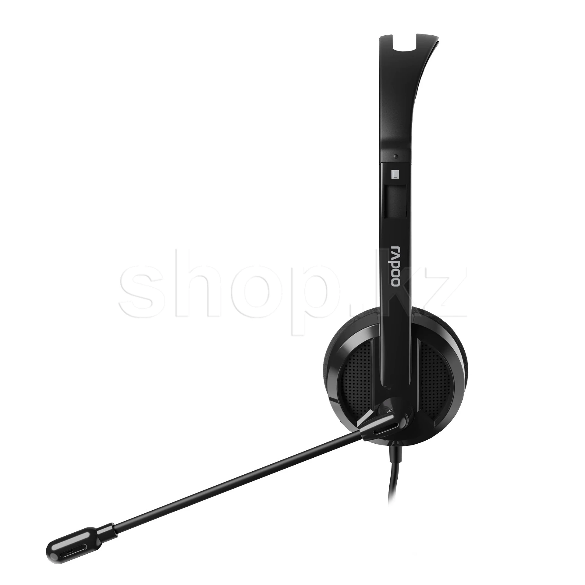 Гарнитура Rapoo H101, 20Hz-20kHz, 32 Om, 100dB, mic -45, 1.8 m, 3.5mm MiniJack, Black — 3