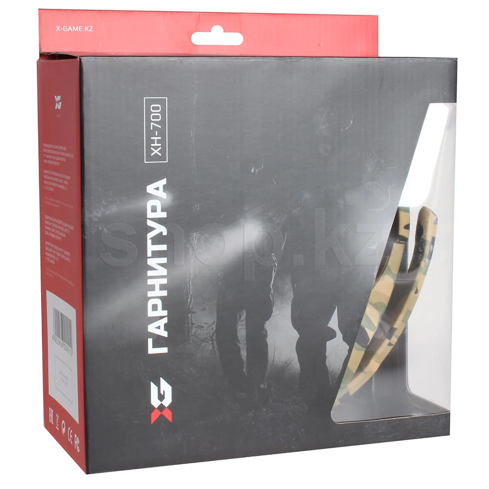 Гарнитура X-Game XH-700, 20Hz-20kHz, 32 Om, 116dB, 2m, Squad — 3