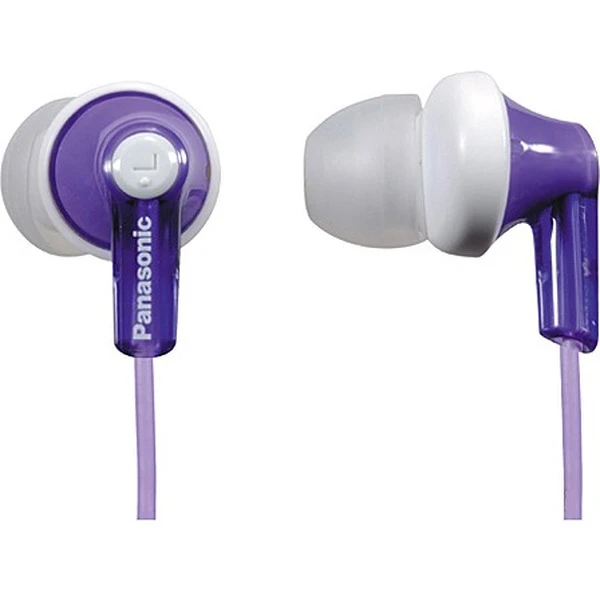 Наушники Panasonic RP-HJE118GUV, 12Hz-23kHz, 16 Om, 96dB, 1.1m, Violet