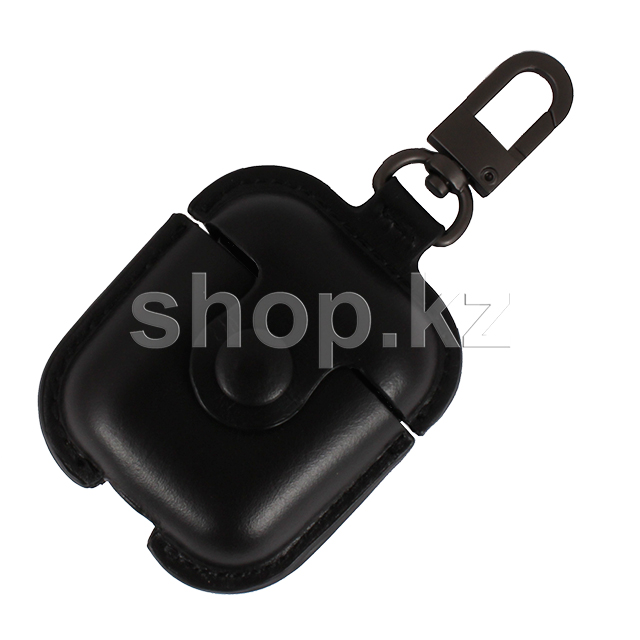 Чехол Usams для AirPods, US-BH475AP01, кожа, Black