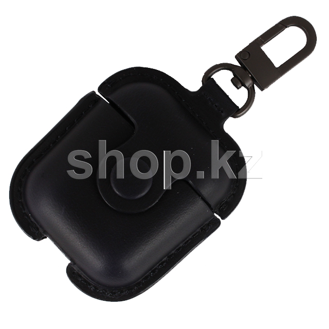 Чехол Usams для AirPods, US-BH475AP04, кожа, Dark Blue