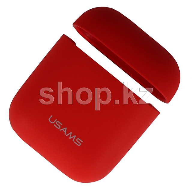 Чехол Usams для AirPods, US-BH502AP02, силикон, Red