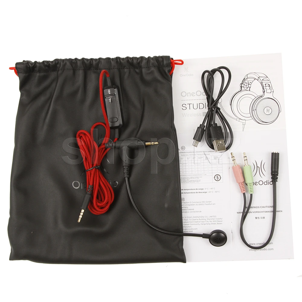 Bluetooth гарнитура OneOdio Studio Pro-M,BT, 32ohm, 20-20000Hz, BT 5.0 — 4